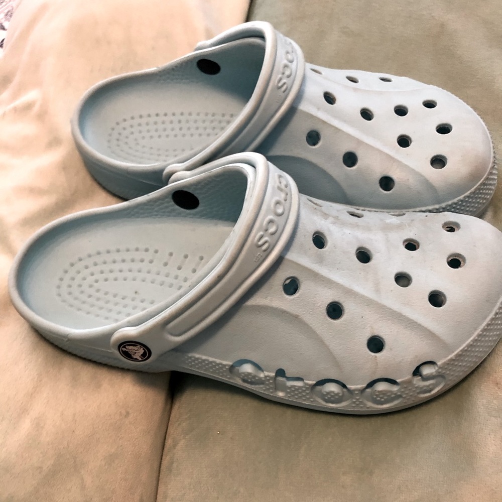Blue crocs size 9 women